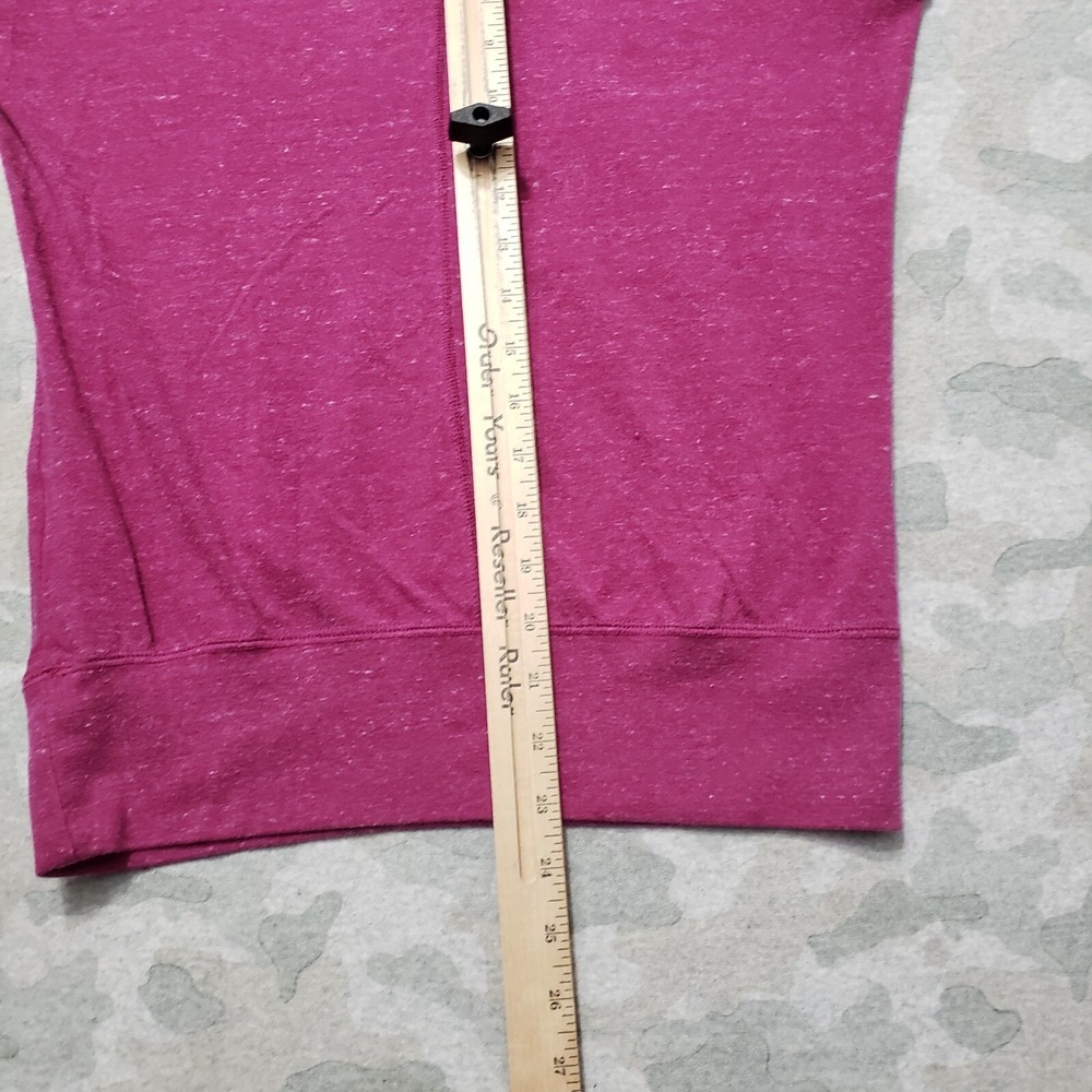Nike Sweatshirt Womens Medium Purple Pullover Hooded Gym Fitness - Picture 9 of 10
